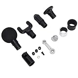 Tête de massage musculaire, poignée de pistolet de massage Bielle Alliage d'aluminium pour le remplacement à domicile