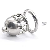 GY-MD Adult Masturbátion Sěx Toys-Men Keuschheitsgürtel aus Edelstahl mit Katheter-Reinigungsgerät Sex Toys T-Shirt Paar/M
