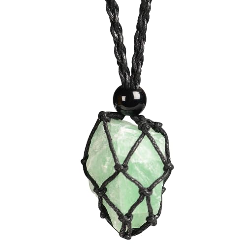 LERSUSI Green Fluorite Necklace