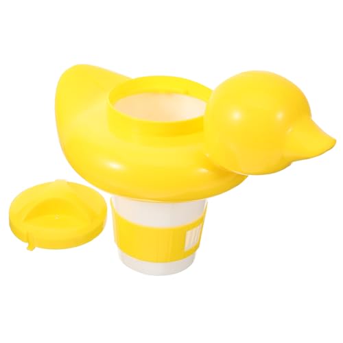 TOYANDONA Dispensador Flotante de para Piscina y Baños Accesorio Multifuncional de Limpieza Eficaz y Modernos para de Agua