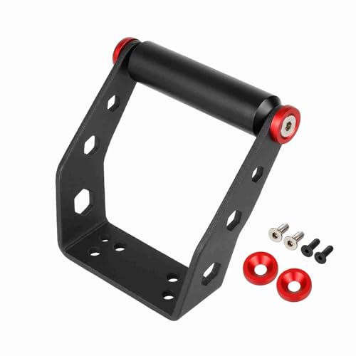 Scooter eléctrico de transporte scooter elevación soporte trasero aluminio negro 6