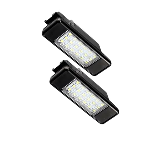 Piloto de matrícula 6340F0 luces traseras para Peugeot 207 308 508 recambio 2PCS