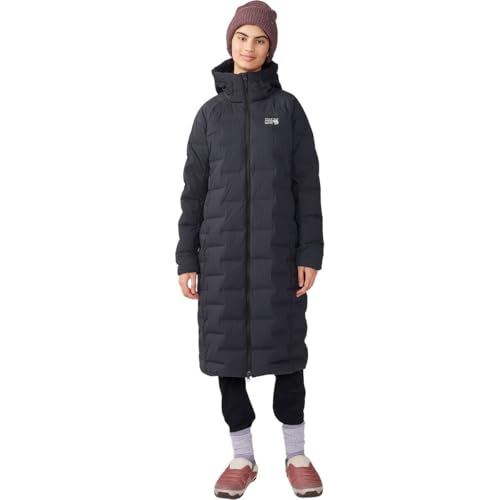 Parka longue Mountain Hardwear chaude et extensible pour affronter l'hiver en ville comme en station