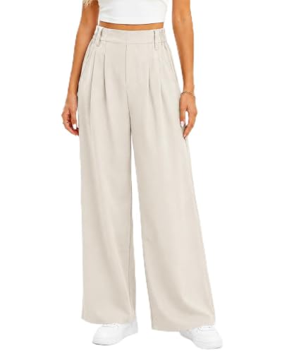 ABINGOO Pantaloni Larghi Donna Gamba Larga Palazzo...