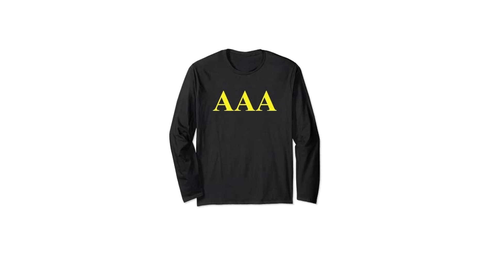 AAA - AAA ロングスリーブTシャツ(BLACK) Amazon.com: AAA - Triple A Long Sleeve T-Shirt : Clothing