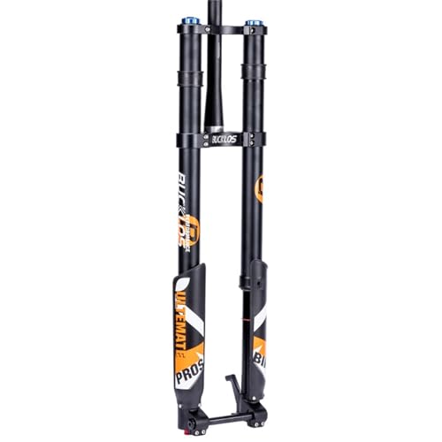 TS TAC-SKY Downhill Bike Fork, 15x110mm, 180mm Travel, Dual Crown-Tapered