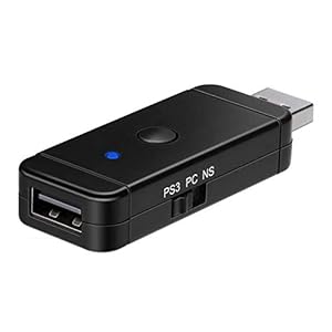 GZW-Shop Bluetooth Controller Adapter für NS/PS3/PS4/PS5/Xbox