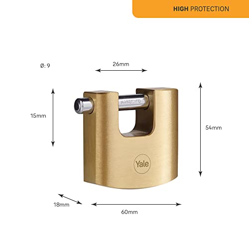 50mm/ 60mm/ 70mm/ 80mm or 90mm Brass shutter padlocks