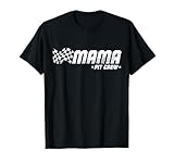Mama Pit Crew Race Car Birthday Family Racing T-Shirt