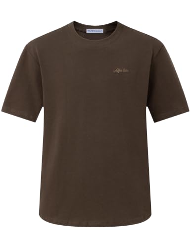 Image of Aelfric Eden Mens T Shirts Casual Heavyweight Cotton Classic Tees Short Sleeve Tops