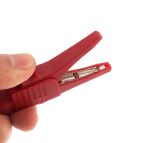 Image of DIANN Heavy Duty Alligator Clips Test Leads Large Alligator Test Lead with Insulated Clamps for Electrical Testing, Automotive Circuits,Banana Plug Meter Leads 3.3ft / 1m