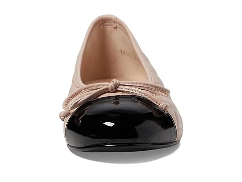 French Sole® Tamara Slip-on Shoes for Women – Leather Upper – Quilted Design – Bow-Tie Detailing2