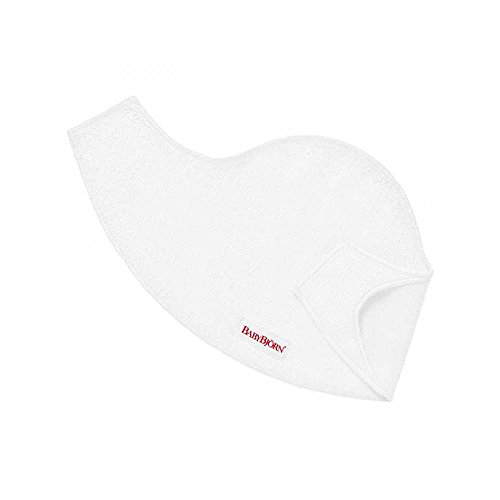 BabyBj rn Bibs for Baby Carrier 2-Pack - Snow White