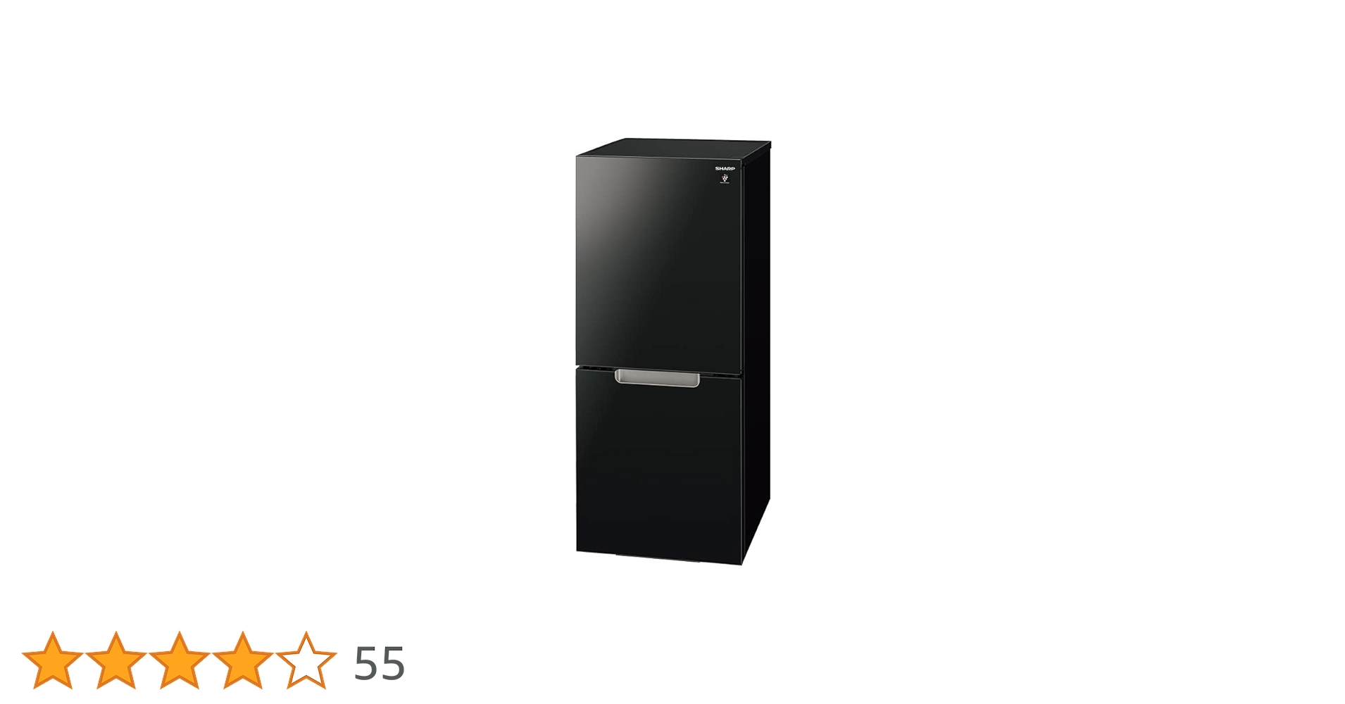 Amazon.co.jp: シャープ SHARP ガラスドア 冷蔵庫 (幅49.5cm) 152L SJ