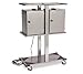 Lakeside Manufacturing Lakeside Stainless Steel Food Carrier Box Storage Rack W/Built-in Lug Strip - 696