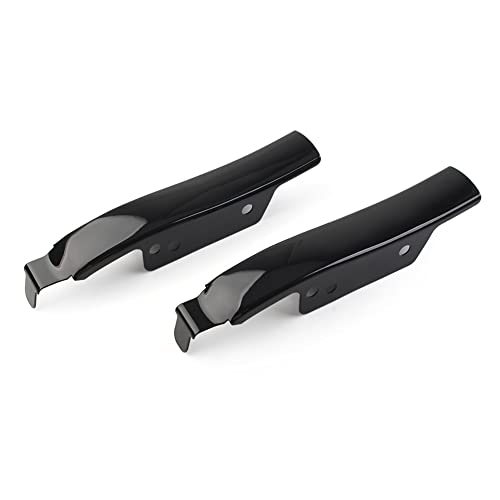 FSFY 1 Par Paneles de Relleno para Guardabarros Trasero-Alforja para Harley Touring Electra Glide FLHT 93-08, Negro miniatura 3