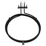 VIOKS Heizelement Heißluft 2100 Watt 230 Volt Ersatz für Miеle 4986670 4986671 4986672 H316BT IRCA 6019R082 - Heißluftheizung Umlufthitze für H216 H22 H310 H316BT H326 H410 Herd Backofen