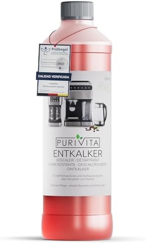 PURIVITA® Universal Descalcificador Máquinas de Café [750 ml] - A...