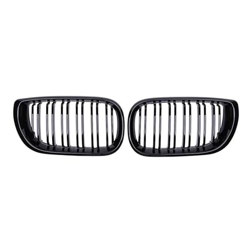 Calandre avant BMW E46 4 portes de style racing en noir brillant haute finition