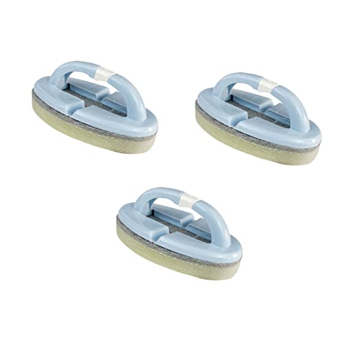 Amosfun 3Piezas Piscina De Mano con Esponja De Limpieza para Azulejos y Esquinas Material y Pa De Usar y Transportar