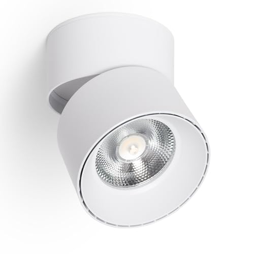 LEDKIA LIGHTING Applique LED 30W Alluminio Circolare Bianco New Onuba 2700K Bianco Caldo