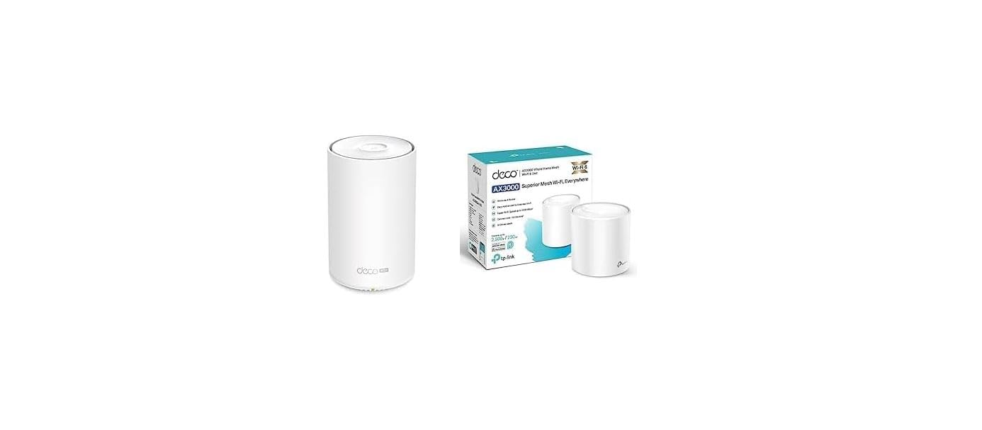 TP-Link Deco X50-4G - Sistema AI Mesh AX3000 Mbps, Cat 6, Dual-Band, WiFi 6, Cobertura de 420m2, 3 Puertos Gigabit, Control Parental, Protección de la Red