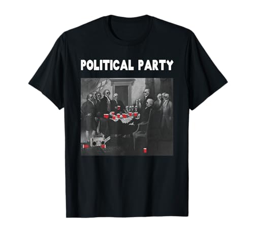 Divertente partito politico Birra Bevitori T-Shirt Regalo Maglietta