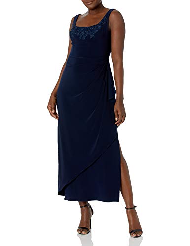 Image of Alex Evenings Women's Empire Waist Bolero Jacket Dress (Petite and Regular Sizes) - Close Out