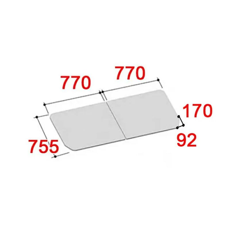 Amazon｜LIXIL（INAX） 薄型保温組フタ 【品番：YFK-1576B（4）-D4