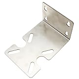 FDXGYH 2 Pcs Stainless Steel Water Filter Housing Bracket Water Purifier RO Machine Metal Housing Fixed Bracket [10-inch/20-inch]