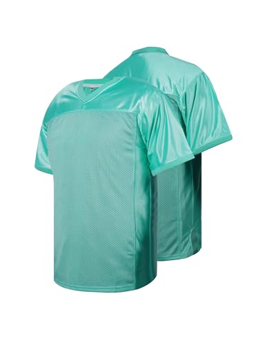 Amazon.com: Rioofinx Blank Football Jersey for Men Mesh Athletic