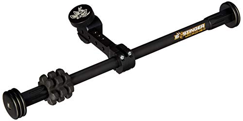 Bee Stinger B-Stinger MicroHex Counter Slide Stabilizer Dovetail Matte 12", Black
