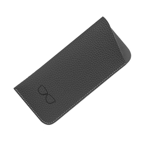 Image of K Luxury Women's Eyeglass Case Leather Soft Holder Pocket Cases Slim Travel Pouch for Sunglasses Eyeglasses Readers