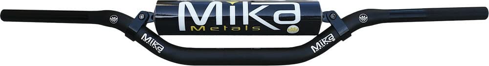 Mika Metals MK-11-MC-BLACK 1 1/8in. Oversize Handlebar - MC BEND - Black