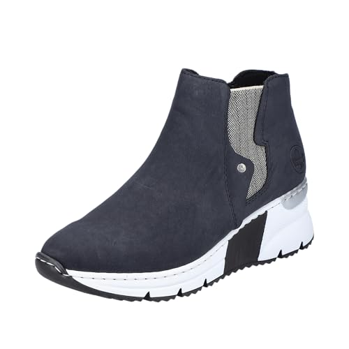 Rieker X6361 Damen - Stiefel & Stiefeletten blau, 40 EU