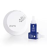 Capri Blue Pura Smart Home Plug-in Diffuser Kit: 1 App-Controlled Aromatherapy Diffuser + 2 Volcano Diffuser Fragrance Refill Vials – (0.34 oz)