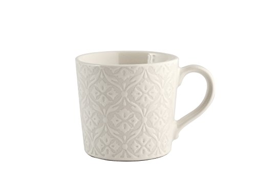 H&H 6 tazas de café de cerámica, decoración variada, sin plato, 80 cm³ - Imagen 8