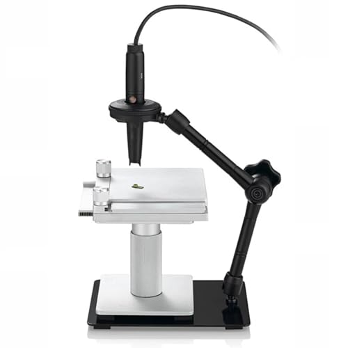 Etapa del microscopio de la precisión con el soporte vertical, mesa de deslizamiento X-Y de 40m m para la investigación del laboratorio y la fotografía macro, plataforma de la diapositiva de la aleaci