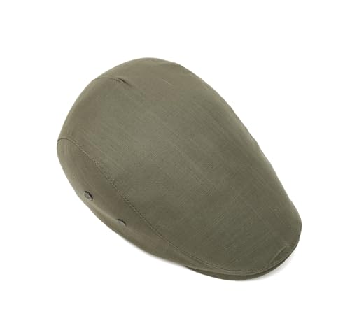 Image of Quanhaigou Unisex Denim Newsboy Hats Flat Ivy Gatsby Cabbie Driving Berets Hat Cotton Dad Cap for Men Women