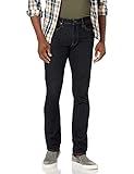 Lucky Brand Men's 121 Slim Straight Coolmax Stretch Jean, Hula, 34 x 32