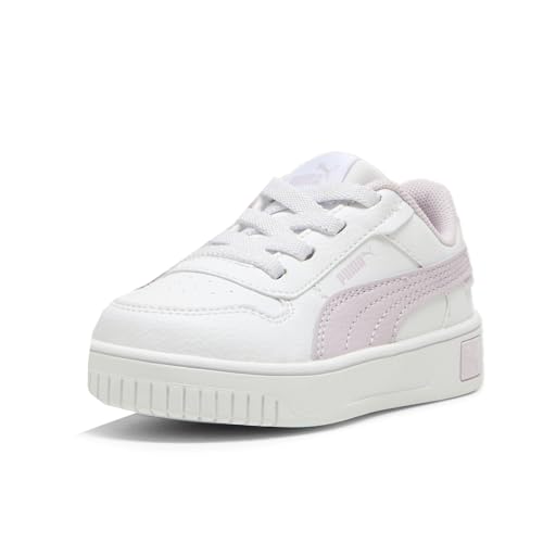 PUMA Kids Girls Carina Street Lace Up Sneakers Shoes Casual - Purple, White2