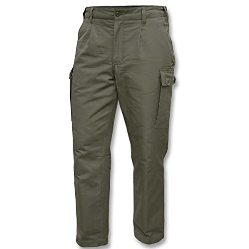 Leo Köhler Thermo Moleskinhose Oliv - 54