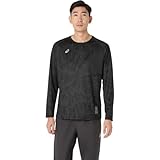 [アシックス] トレーニングウェア ドライグラフィック長袖シャツ 2031F162 ユニセックス大人 001(パフォーマンスブラック) M