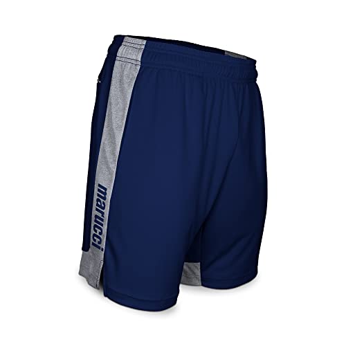 Marucci Boy's Spaceman Workout Short Navy Blue