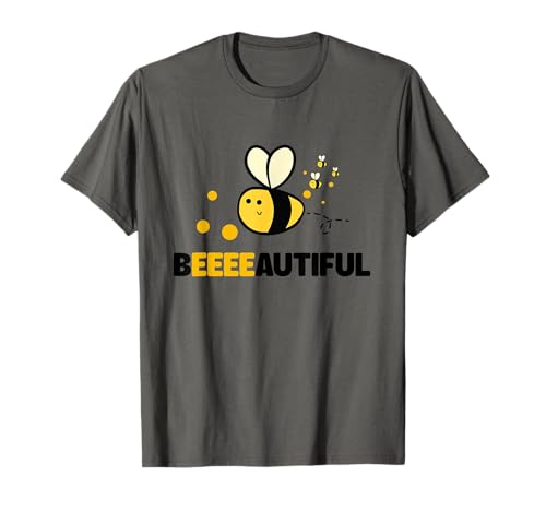 Bee Beautiful T Shirt, motivazionale divertente carino bella ape Maglietta