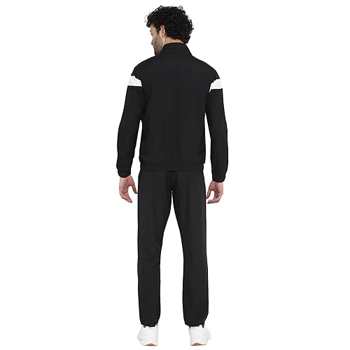 Image of YUUKI MEN MENS NSP CNS TS 1 Track Suit, BLACK /WHITE, L