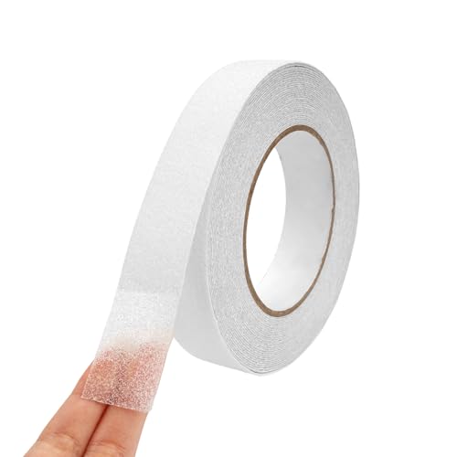 Ruban Adhésif Transparent Antidérapant, 2.5cm x 10m Bande Antiderapante Escalier, Ruban...