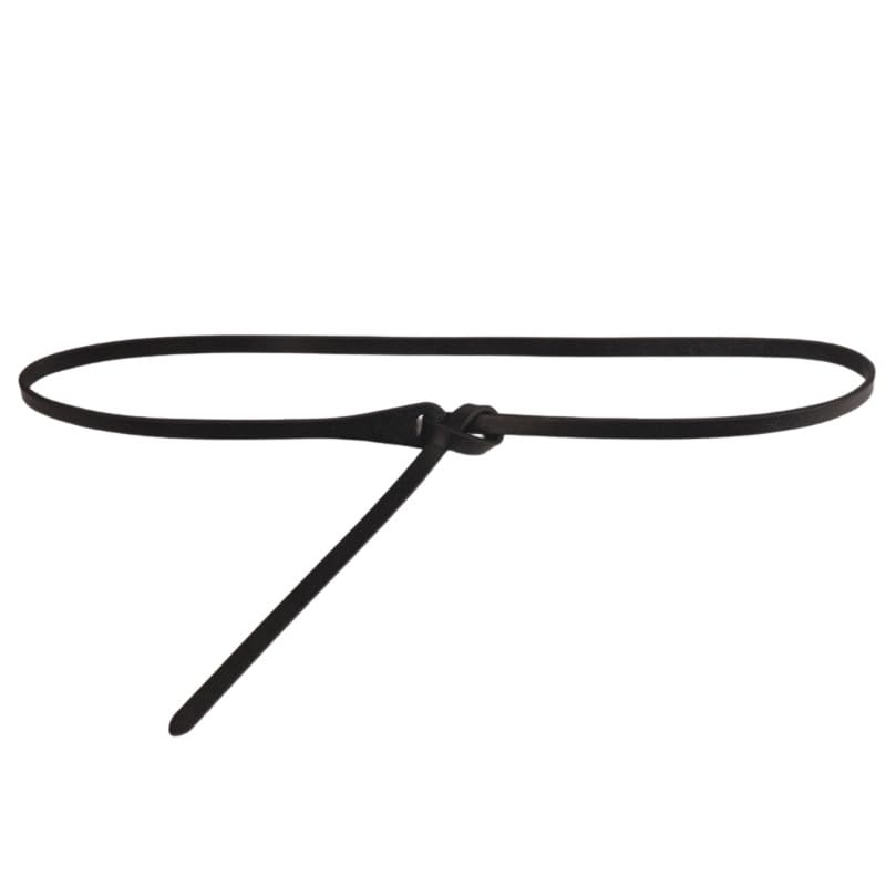 Women's Waist Belt for Skirts Dresses Adjustable Slim Belt Black-image-32