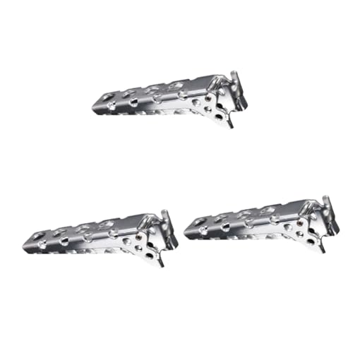 ABOOFAN 3pcs Camping Pot Gripper Tool Lightweight Clamp for Hot Cookware Easy to Use Bbq Picnic Essential Scalding Design for Safe Handling of Pots Pans Silver