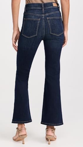 DL1961 Women's Bridget Boot High-Rise Crop Jeans in Thunderbird3